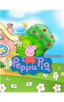 peppa pig coloring book: peppa pig coloring books for toddlers. 25 Pages - 8.5" x 11".