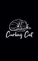 Curling cat