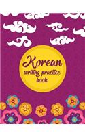 Korean Writing Practice Book