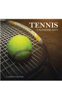 Tennis Calendar 2019: 16 Month Calendar