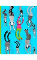 Modern Graphic - People Swimming in Clothes