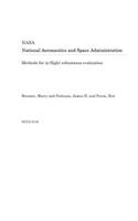 Methods for In-Flight Robustness Evaluation