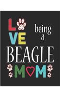 Love Being a Beagle Mom: 2019 Monthly Planner Beagles Dog