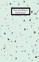 Daily and Weekly Chore Chart: Daily & Weekly Chore Chart Dairy Chore Notebook Pad for Productivity, Task Agenda, Professionals, Household Chores, Home Cleaning, Student Journal, 