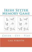Irish Setter Memory Game: Color - Cut - Play