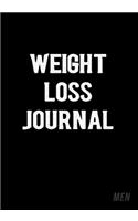 Weight Loss Journal Men