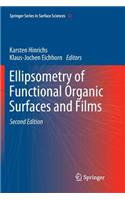 Ellipsometry of Functional Organic Surfaces and Films