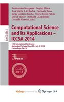 Computational Science and Its Applications - Iccsa 2014: 14th International Conference, Guimaraes, Portugal, June 30 - July 3, 204, Proceedings, Part III