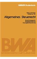 Allgemeines Steuerrecht