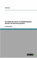 Die Rolle des Vaters in Calixthe Beyalas Roman 'Les honneurs perdus'