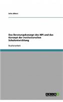 Das Beratungskonzept des NPI und das Konzept der institutionellen Schulentwicklung