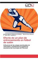 Efecto de Un Plan de Entrenamiento En Futbol de Salon