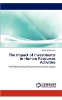 Impact of Investments in Human Resources Activities