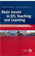 Basic Issues in Efl Teaching and Learning