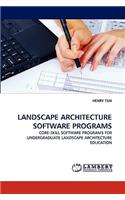 Landscape Architecture Software Programs