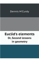 Euclid's elements Or, Second lessons in geometry: (English)