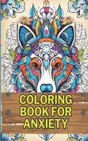 Coloring book for relaxation and calming