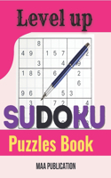 Level up Sudoku Puzzles Book: Sudoku Puzzles for Adults and Seniors in Large Print - With Solutions