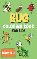 Bug Coloring Book For Kids