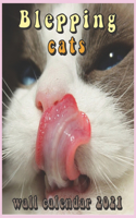 Blepping Cats Wall Calendar 2021