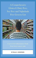 Comprehensive Gluten & Dairy Free, Soy Free and Nightshade Free Grocery List