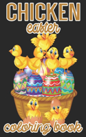 Chicken easter Coloring Book