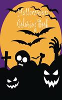 Halloween coloring book: Halloween coloring books for kids ages 4-8