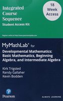 Developmental Mathematics: Basic Mathematics, Beginning Algebra, and Intermediate Algebra - 18 Week Standalone Access Card