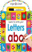 Letters A B C