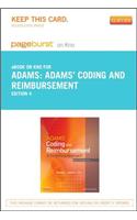 Adams' Coding and Reimbursement - Elsevier eBook on Intel Education Study (Retail Access Card): A Simplified Approach(English)