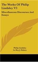 Works Of Philip Lindsley V3