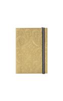 Christian Lacroix Gold A5 6" X 8" Paseo Notebook