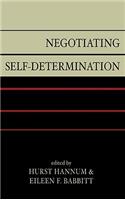 Negotiating Self-Determination