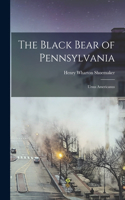 Black Bear of Pennsylvania