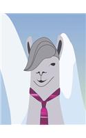 Llama In The Mountains Notebook: Llama notebook for your memories to keep