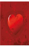 Giant heart red