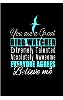 You are a Great Bird Watcher - Believe Me