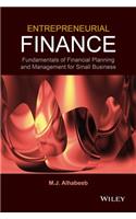 Entrepreneurial Finance