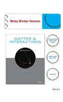 Matter and Interactions