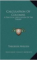 Calculation Of Columns