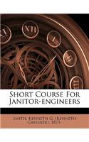 Short Course for Janitor-Engineers