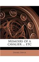 Memoirs of a cavalier ... etc