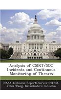 Analysis of Csirt/Soc Incidents and Continuous Monitoring of Threats