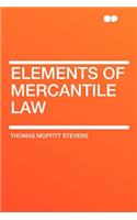Elements of Mercantile Law