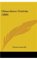 Chiacchiere Critiche (1889)