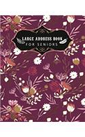 Large Address Book For Seniors