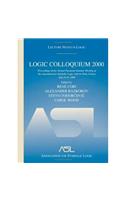 Logic Colloquium 2000 (hardcover)