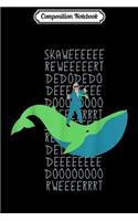 Composition Notebook: Al Gore dancing on a whale Journal/Notebook Blank Lined Ruled 6x9 100 Pages