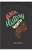 Black History Month Notebook