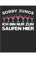 Wein Tasting Buch: Dein persönliches Verkostungsbuch zum selber ausfüllen &#9830; für über 100 verschiedene Weine &#9830; Großzügiges A4+ Format &#9830; Motiv: Nur zum